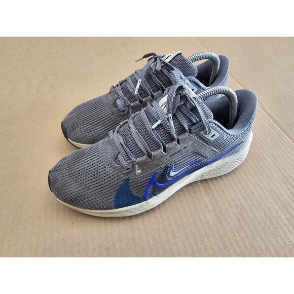 Men Nike Air Zoom Pegasus 40 Sneakers Shoes Smoke Grey/Multi Color FB7179-002 8 - Picture 6 of 15